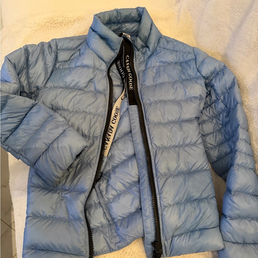 Canada Goose Sky Blue Puffer Jacket - Picture 5 of 11